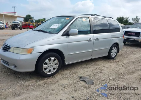 2004 Honda Odyssey Ex-L из США, поврежденный, VIN 5FNRL18924B015114